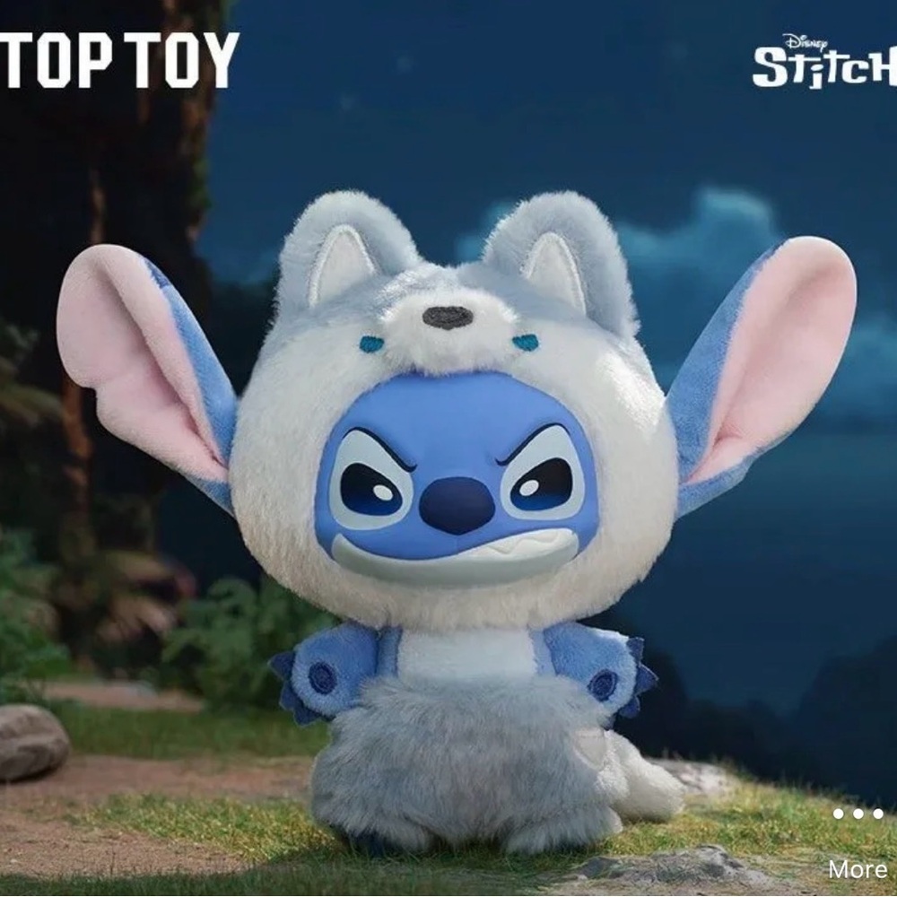 TOP TOY x Disney Stitch: Wild Animal - Confirmed: GRAY WOLF (NIB)
